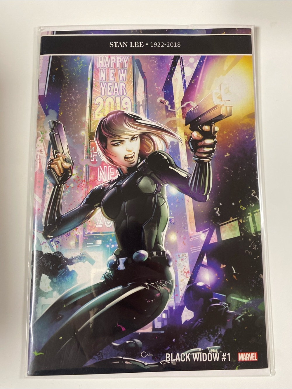Marvel Black Widow #1 in package